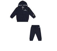Champion Legacy Retro Sport TD (306866) - Traje con capucha de polar Powerblend ultraligero, Azul marino (NNY), 9 meses (74) Niños FW24