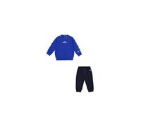 Champion Legacy Retro Sport TD (306867) - Polar con cuello redondo ultraligero Powerblend completo, azul profundo/azul marino (BAI/NNY), 12 meses (80) Niños FW24