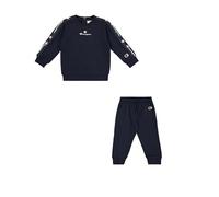 Champion Legacy Retro Sport TD (306867) - Traje de forro polar ultraligero con cuello redondo, Azul marino (NNY), 9 meses (74) Niños FW24