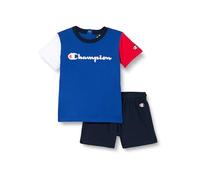 Champion Legacy Retro Sport TD - Colorblock Crewneck T-shirt & Shorts, traje,