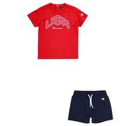 Champion Legacy Retro Sport Td - Usa Crewneck T-shirt & Shorts traje Bebé-Niños (Pack de 1)