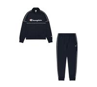 Champion Legacy Script Shop (220292) -Special Polywarpknit Semi-Dull High-Neck Rib-Cuff Chándal Deportivo, Azul Marino, XS para Hombre