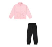 Champion Legacy Script Shop G (405048) -Special Polywarpknit Semi-Dull High-Neck Chandal Bebe, Rosa (PS146), 13-14 años para Niñas