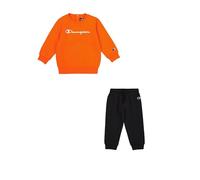 Chándal Champion Crewneck Suit Bebés Naranja/Negro 9 - 12 MESES