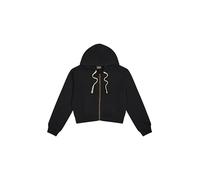 Champion Legacy Vintage Wash W (117631) -Nano-Fleece Hooded Sudadera con Capucha, Negro (KK001), S para Mujer