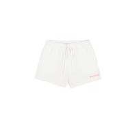 Champion Legacy W-Graphic Shorts Pantalones Cortos, Blanco (Ww001), L para Mujer