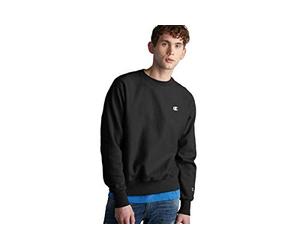 Champion LIFE Men's Reverse Weave Sweatshirt, Black, Large