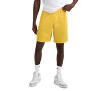 Champion Long Mesh Short with Pockets - Pantalón Corto clásico de Malla de 9 Pulgadas, Ajuste estándar, Ligero, Disponible en Tallas Regulares, Grandes y Altas Hombre