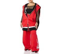 Champion Making the Cut Temporada 3 Episodio 2 Colaboración Champion Chaleco Oversize Reverse Weave del Look Vencedor de Rafael Sudadera con Capucha, Roja, XS-M Mujer