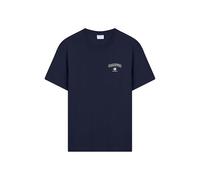 Champion Men-Graphic Crewneck Camiseta Camisa, Azul (Bs501), M Hombre