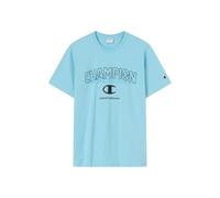 Champion Men-Graphic Crewneck T-Shirt Camisa, Azul Claro (Bs226), M para Hombre