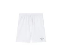 Champion Men-Graphic Shorts Pantalones Cortos, Blanco (Ww001), L para Hombre