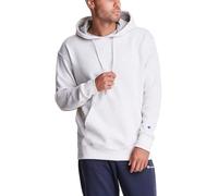 Champion Men's Powerblend Fleece Hoodie, C Logo, Oatmeal Heather, X-Large