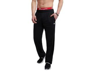 Champion Open-Bottom Lounge Pants, Standard Fit, Lightweight 100% Cotton - Pantalón Deportivo Hombre