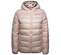 Champion Outdoor-Small Script Logo Chaqueta Unisex-Niños y Niños, Rosa (old rose), 13-14 Años