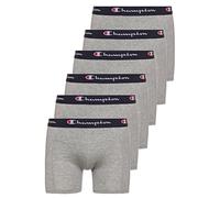 Champion Pack de 6 calzoncillos tipo bóxer para hombre, Light Grey Melange 3390, XXL