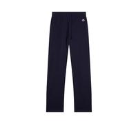 Champion Pantalones deportivos con fondo recto, interior afelpado Icons para mujer, 118093, azul, L