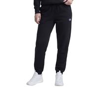 Champion Pantalones Deportivos de Forro Polar para Mujer, Ajuste estándar, Peso Medio, Logotipo y Logotipo C, Disponible en Tallas Regulares y Grandes, Negro - Logotipo C, X-Large