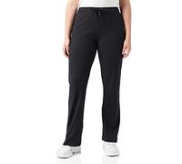 Champion Pantalones Deportivos de Jersey para Mujer, Negro, S