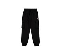 Champion Pantalones Joggers Cargo de Sudadera para Niños y Chicos, 306877, Negro , 9-10 Años