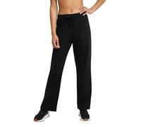 Champion Pantalones Ligeros y cómodos de Jersey para Mujer de 31.5 Pulgadas (Tallas Grandes Disponibles), Negro -, Large
