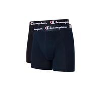 Champion Paquete de 4 Calzoncillos Tipo bóxer para Hombre, algodón, Azul Marino