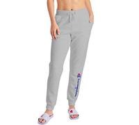 Champion Powerblend Graphic - Pantalones Deportivos para Mujer, Gris Oxford, S
