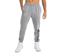 Champion Powerblend Pantalones Deportivos, Oxford Gray-15 Script Low Leg, M para Hombre