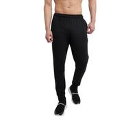 Champion Powerblend Retro Fleece Jogger Pants Pantalones Deportivos para Hombre, Black, L