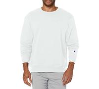 Champion Powerblend - Sudadera polar para hombres - Blanco - XL