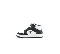Champion Rd18 2.0 B PS Mid Mediados de Altura Niños Zapatos Bianco Nero Bianco Ww019 35 EU