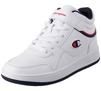 Champion RD18 Vintage Mid B GS, Zapatillas Deportivas, Blanco Azul Marino Rojo Ww008, 36 EU