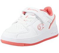 Champion Rebote 2.0 Low G PS S32497 Niñas Zapatos Blanco Naranja Coral Ww006 32 EU