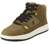 Champion Rebound Mid Winterized, Zapatillas Deportivas Hombre, Verde Giallo Gs521, 45 EU