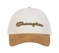 Champion Revival Snapback Adjustable Cap Gorra de béisbol, Lona Marfil/Marrón Occidental, Talla única para Hombre