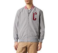 Champion Rochester 1919 Bookstore Bomber Chaqueta, Gris (CDB), S Hombres