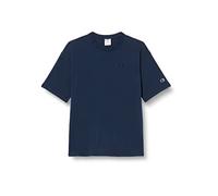 Champion Rochester 1919 C-Logo T-Shape S Camiseta, Azul Marino (Eco-Future), Hombres
