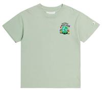 Champion Rochester 1919 Eco Future B-Circular Recycled Cotton Graphic S/L Camiseta, Verde Claro Pastel, 13-14 Años para Niños