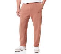 Champion - Rochester 1919 Logo - Script Logo Straight Hem, Pantalones de chándal para Hombre, marrón, L