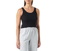 Champion Rochester 1919-Made with Love S-L Slim - Camiseta sin Mangas para Mujer, Color Negro, S, Negro, S