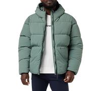 Champion Rochester 1919 Outdoor-Hooded Chaqueta Acolchada, Verde BLG, M para Hombre
