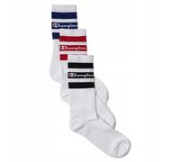 Champion Seasonal Small Script Logo Socks 3pp Crew Calcetines deportivos Unisex adulto (Pack de 1)