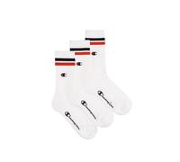 Champion Seasonal Socks C-Logo 3PP Crew, Triple Blanco, 43-46 EU (9-10.5 UK) Unisex Adulto FW24, Triple Blanco, 43-46