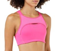 Champion Shock Absorber New Active Crop Top Sujetador Deportivo, Rosa, L (12-14) para Mujer