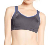 Champion Shock Absorber S4490 Active Multi Sports Bra, Sujetador Deportivo Mujer, Gris/Azul (310), 70B