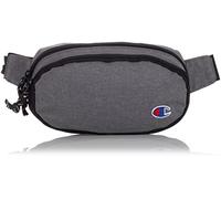 Champion Signal Fanny Pack Riñoneras, Gris/Negro, Talla única Unisex Adulto