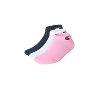 Champion Socks Basics 3pk Quarter Socks, Calcetines Unisex adulto, Rosa (Fucsia), 43-46