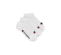 Champion Socks Basics 3pk Sneaker Socks, Calcetines Unisex adulto, Blanco, 39-42