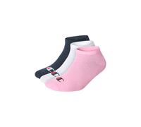 Champion Socks Basics 3pk Sneaker Socks, Calcetines Unisex adulto, Rosa (Fucsia), 39-42