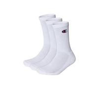 Champion Socks Basics 6pk Crew Socks, Calcetines Unisex adulto, Blanco (White), 43-46